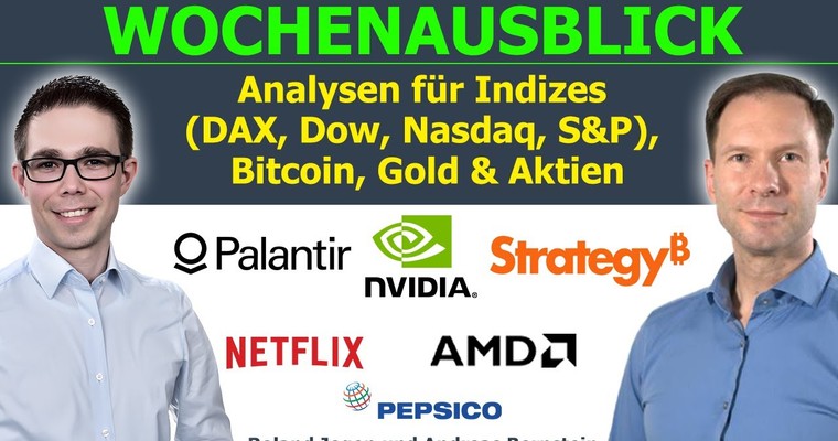Von Trumps China-Zöllen bis Bitcoin-Beben: Marktausblick Börse für DAX, Dow, Kryptos, Gold & Aktien