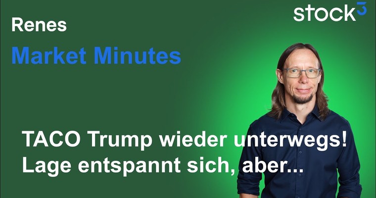 Renes Market Minutes - Gäääähn! Wie langweilig! TACO Trump unterwegs, aber...