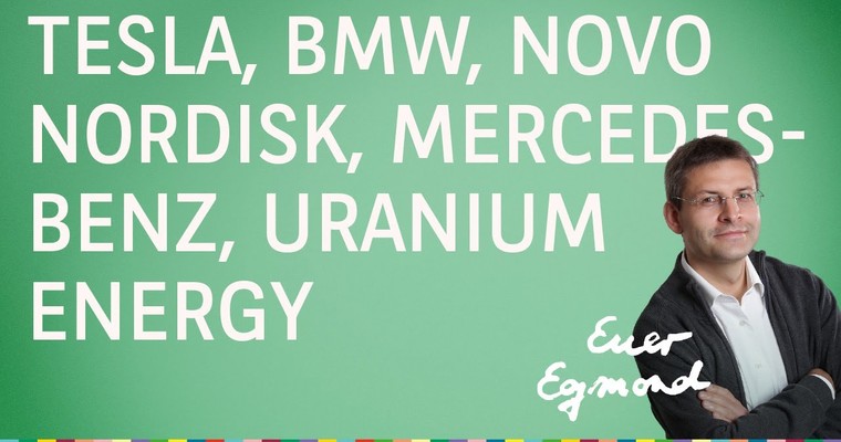 Tesla, Novo Nordisk, BMW, Mercedes-Benz, Rigetti Computing, Uranium Energy - Marktausblick mit Egmond Haidt