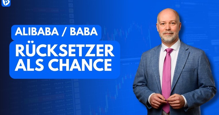 Alibaba (BABA) im Fokus: Technische Korrektur oder neue Chance? – Pepperstone Chartanalyse