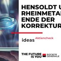 Hensoldt und Rheinmetall – Ende der Korrektur?