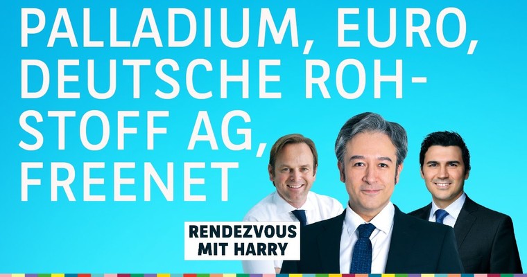 Palladium, Euro, Freenet, Deutsche Rohstoff, Schlumberger, Marvell, Occidental - Charttechnik mit Harald Weygand