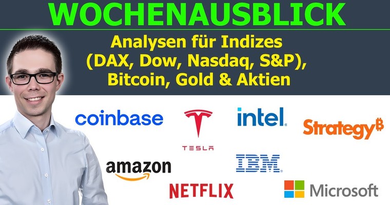 Fed-Entscheid & Big Tech Earnings: Marktausblick Börse für DAX, Dow, Kryptos, Gold & Aktien