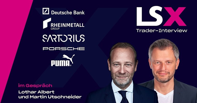 Trader-Interview mit Martin Utschneider: Deutsche Bank, Rheinmetall, Sartorius, Porsche AG & PUMA