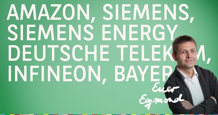 Amazon, Siemens, Siemens Energy, Infineon, Bayer, Deutsche Telekom - Marktausblick mit Egmond Haidt