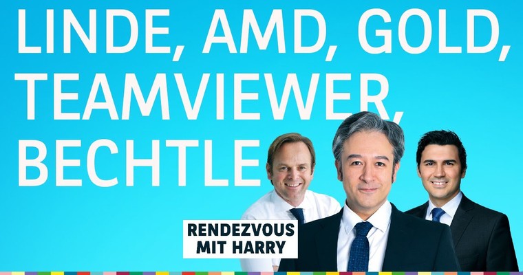 Linde, AMD, Teamviewer, Paychex, Centrus Energy, Gold - Charttechnik mit Harald Weygand