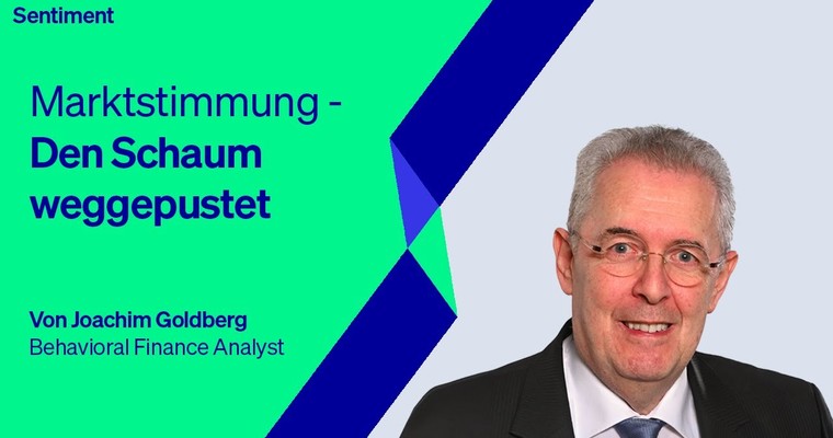 Marktstimmung: "Den Schaum weggepustet"