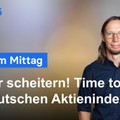 DAX-Analyse am Mittag - Käufer scheitern! Time to go?
