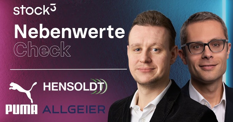 stock3 Nebenwerte-Check: Übernahme-Alarm bei Puma? | Eurokai der Top-Pick 2025 | Hensoldt & TKMS | Allgeier
