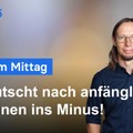 DAX-Analyse am Mittag - DAX rutscht ins Minus!