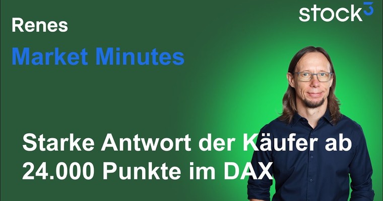 Renes Market Minutes - Starkes Comeback der Käufer!