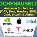 Marktausblick aktuell: Gold, Silber & Bitcoin im Fokus, was machen Nvidia, Tesla & Apple?
