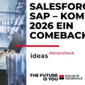 Salesforce und SAP – Feiern diese Softwareaktien 2026 ein Comeback?