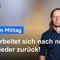 DAX-Analyse am Mittag - Der DAX arbeitet sich nach neuem Tief zurück!