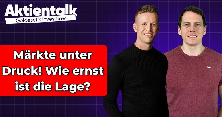 Märkte weiter unter Druck; Netflix-Zahlen stark, Aktie schwach & OpenAI in Not