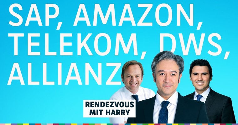 SAP, Amazon, Telekom, Allianz, DWS, Euro, Freenet, Auto1 - Charttechnik mit Harald Weygand