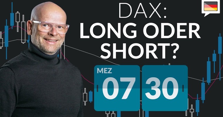 Heute starten die Arbeitsmarkdaten - "DAX Long oder Short?" mit Marcus Klebe - 03.02.2026