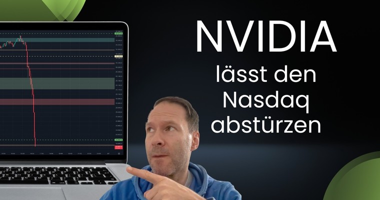 NASDAQ bricht nach NVIDIA-Zahlen ein | Livetrading zur Wall Street Eröffnung