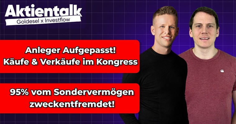 Käufe & Verkäufe im US-Kongress & Sondervermögen zweckentfremdet