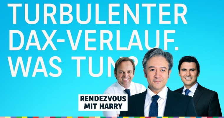 Turbulenter DAX-Verlauf. Was tun? Gold, Silber, Öl, US-Aktien - Charttechnik mit Harald Weygand
