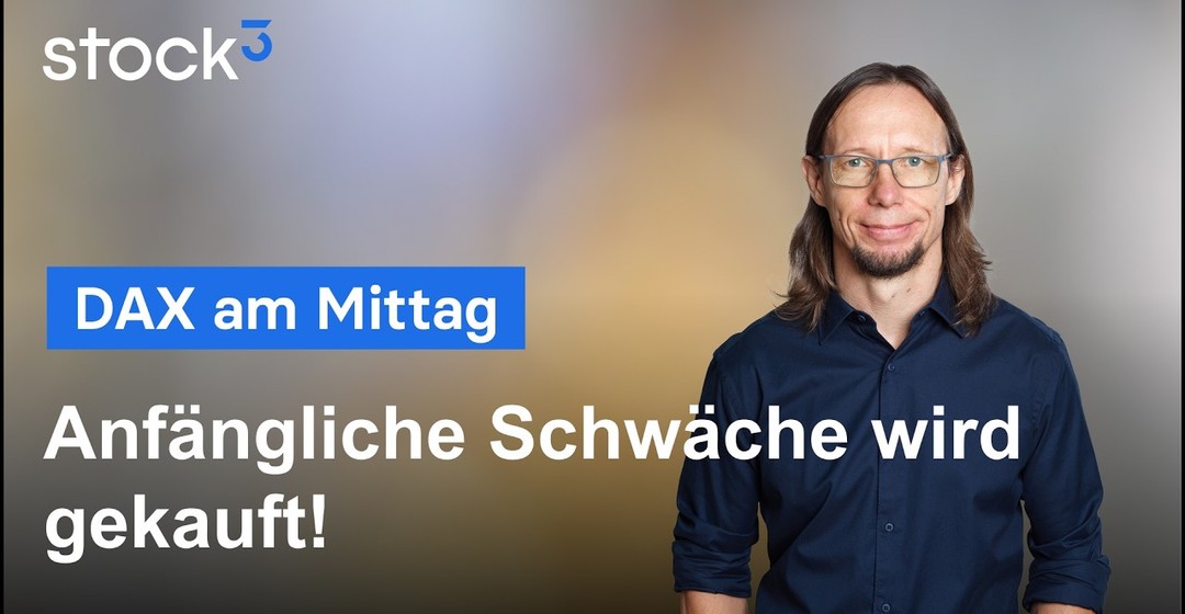 DAX am Mittag - Mittagstauziehen im DAX! Diese Hürde müsste fallen, damit...