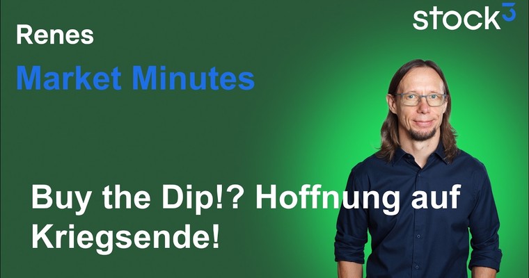 Renes Market Minutes - Entlastungsrally im Aktienmarkt! Ist das die Trendwende?