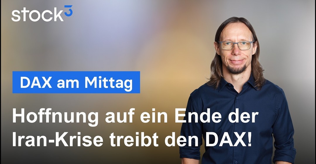 DAX Analyse am Mittag - Erwartungsvolle Anleger! Trump Rede & Aussicht auf Entspannung im Fokus!