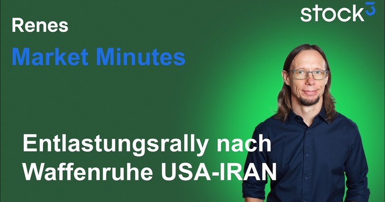 Renes Market Minutes - Waffenstillstand USA - IRAN! Öl unter Druck! Aktien im Plus!