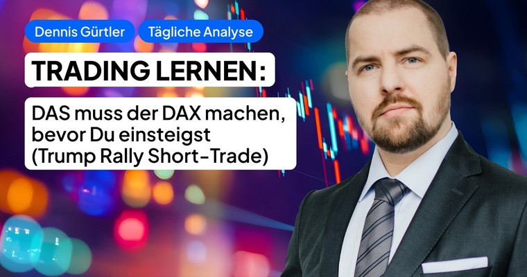 Ich habe den DAX GESHORTET!