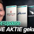 Neue unbekannte Aktie gekauft | Broadcom, Meta & extreme Claude Mythos Gefahr? | AktienPuls360 ReelTalk