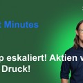 Renes Market Minutes - Iran Konflikt spitzt sich wieder zu! Trump eskaliert! Oil-Preis zieht an!