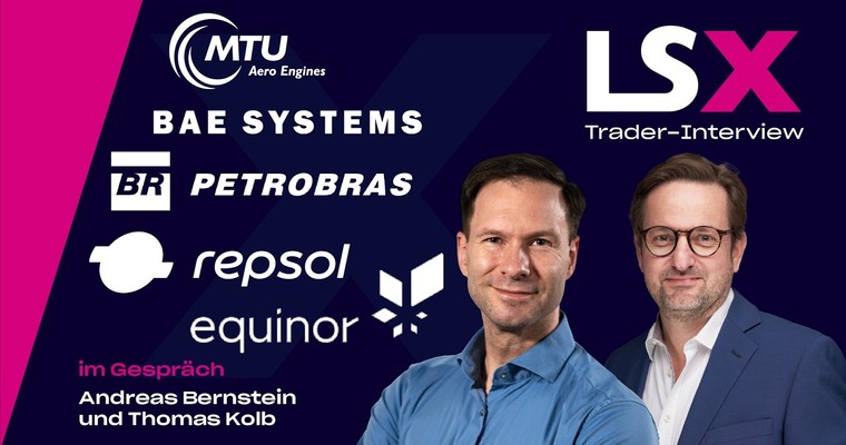 Trader-Interview mit Thomas Kolb über MTU Aero Engine,....