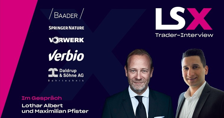 Trader-Interview mit Maximilian Pfister BaaderBank, SpringerNature, F.Vorwerk, Verbio, Daldrup&Söhne