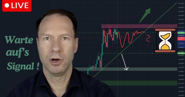 Insel-GAP im DAX erklärt: Chance oder Crash-Signal? (Live Trading Analyse)