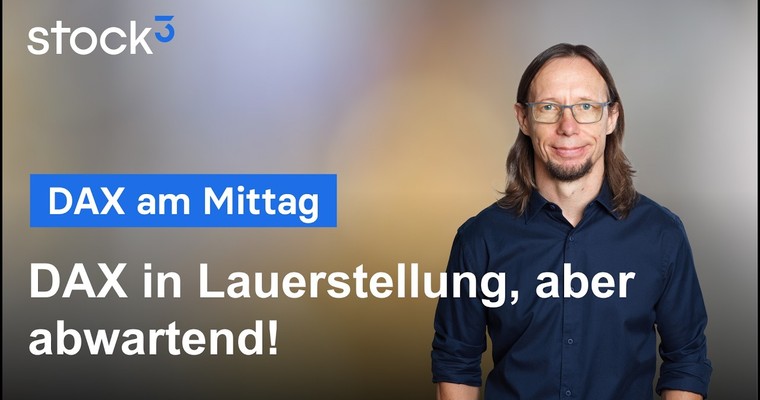 DAX Analyse am Mittag - Klare Aufgabe für die Bullen! Aktuelle DAX Marken!