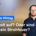 DAX Analyse am Mittag - Käufer machen leichten Druck, aber...