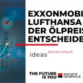 ExxonMobil und Deutsche Lufthansa – Freud und Leid des hohen Ölpreises
