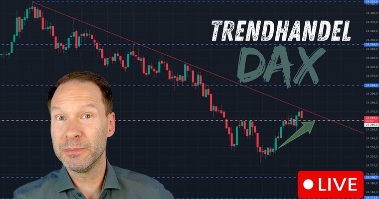 DAX Analyse & Livetrade: So entstand der 100 Punkte Move im DAX