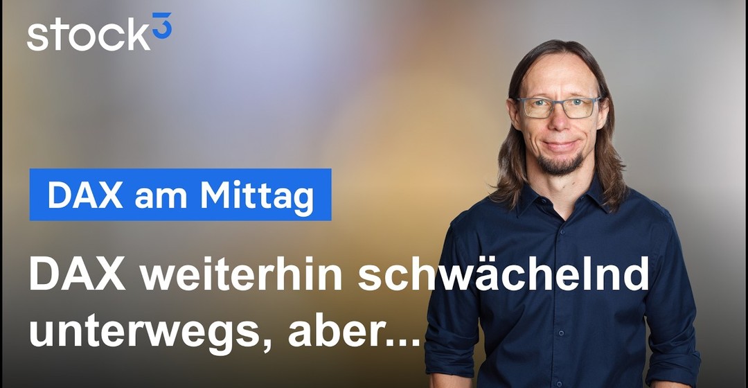 DAX Analyse am Mittag - Meine Chancen für den Nachmittag!