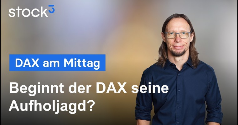 DAX Analyse am Mittag - Die Bullen sind in den Startlöchern!
