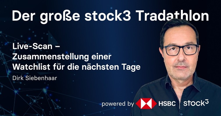 Live-Scan – Zusammenstellung einer Watchlist für die nächsten Tage