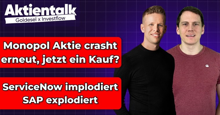 Intel, Tesla, SAP & ServiceNow-Zahlen & weiterer Crash bei dieser Monopol-Aktie