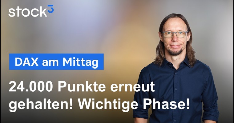 DAX Analyse am Mittag - Wichtiger Support erneut verteidigt! Aber...