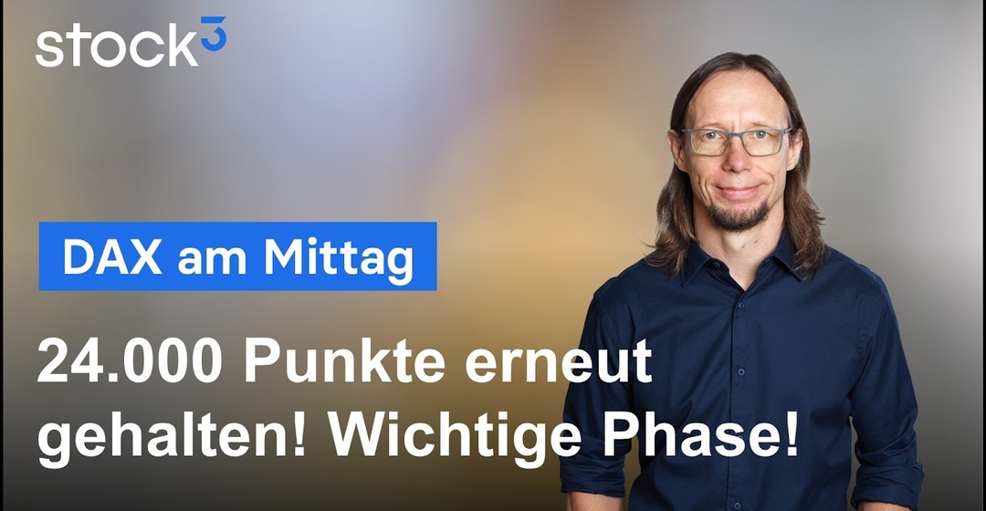DAX Analyse am Mittag - Wichtiger Support erneut verteidigt! Aber...
