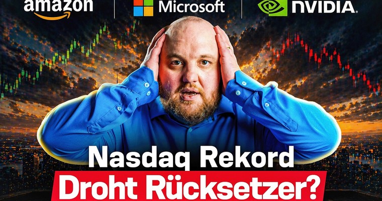Nasdaq auf Rekordhoch - kommt jetzt der Crash?