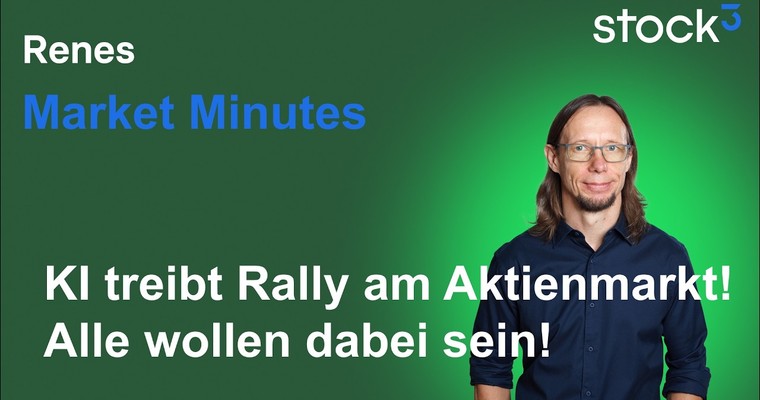 Renes Market Minutes - AMD geht nach Quartalszahlen steil! KI treibt Aktien! Entspannung Iran!