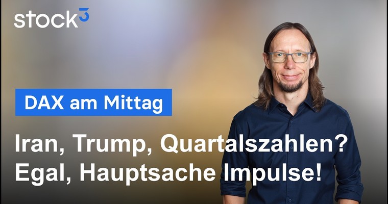 DAX am Mittag - Wir brauchen neue Impulse