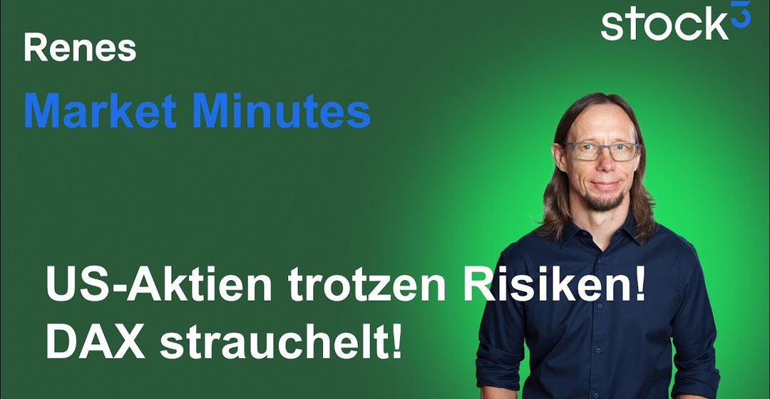 Renes Market Minutes - Trump lehnt Iran Angebot ab! DAX leicht schwächer! Ölpreis steigt wieder!