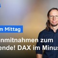 DAX am Mittag - Wie weit kann sich der DAX kurzfristig erholen?
