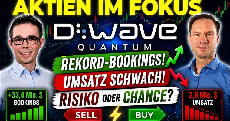 Aktienanalysen der Woche: D-Wave Quantum, Palantir & Cisco Systems